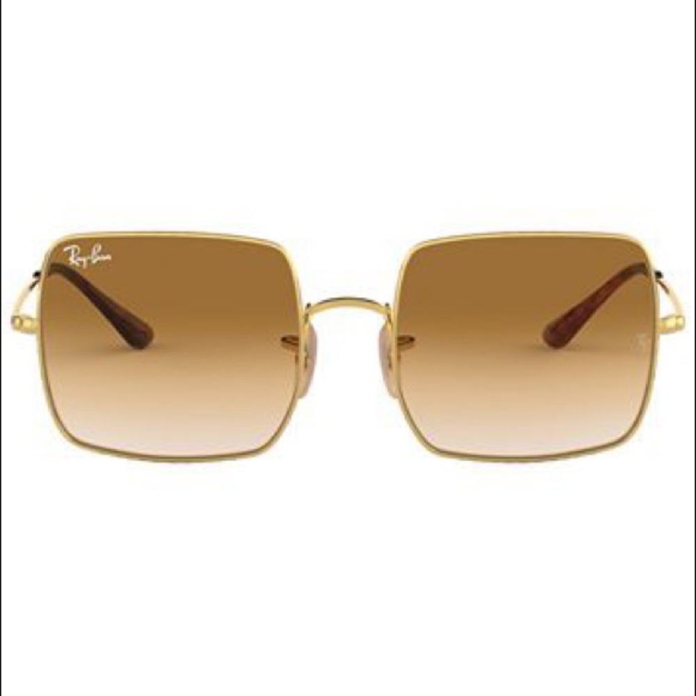 Square 1971 classics RAY-BAN in all gold